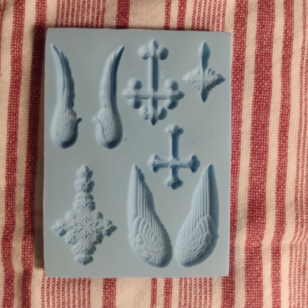 Angel Wings and Crosses Mould